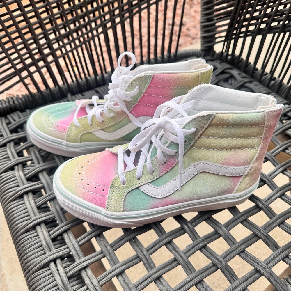 Vans Multicolor High-Top Kids Sneakers